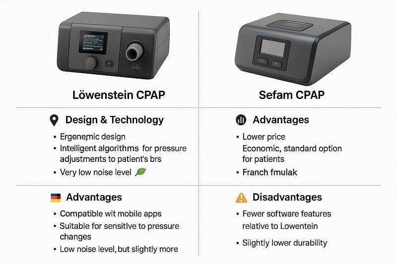 مقایسه سی پپ لوون اشتاین و سفام