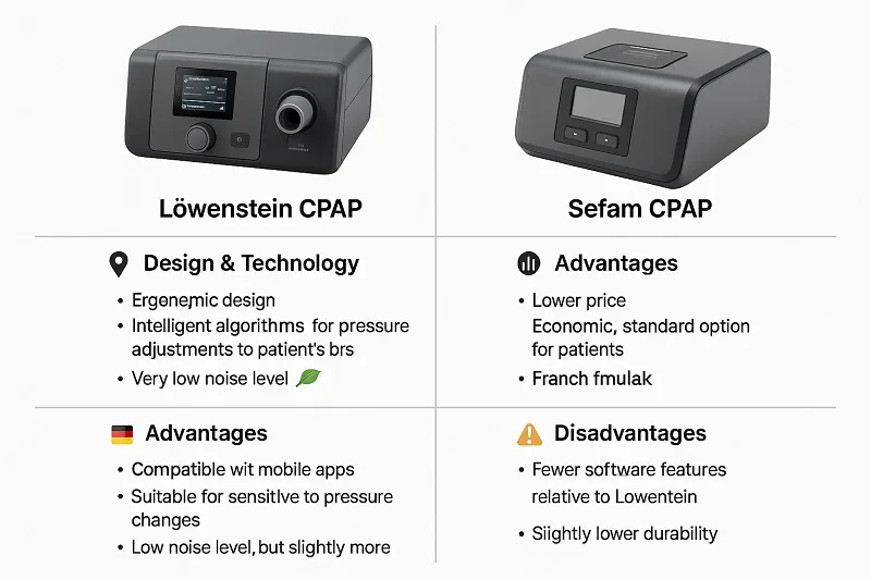 مقایسه سی پپ لوون اشتاین و سفام