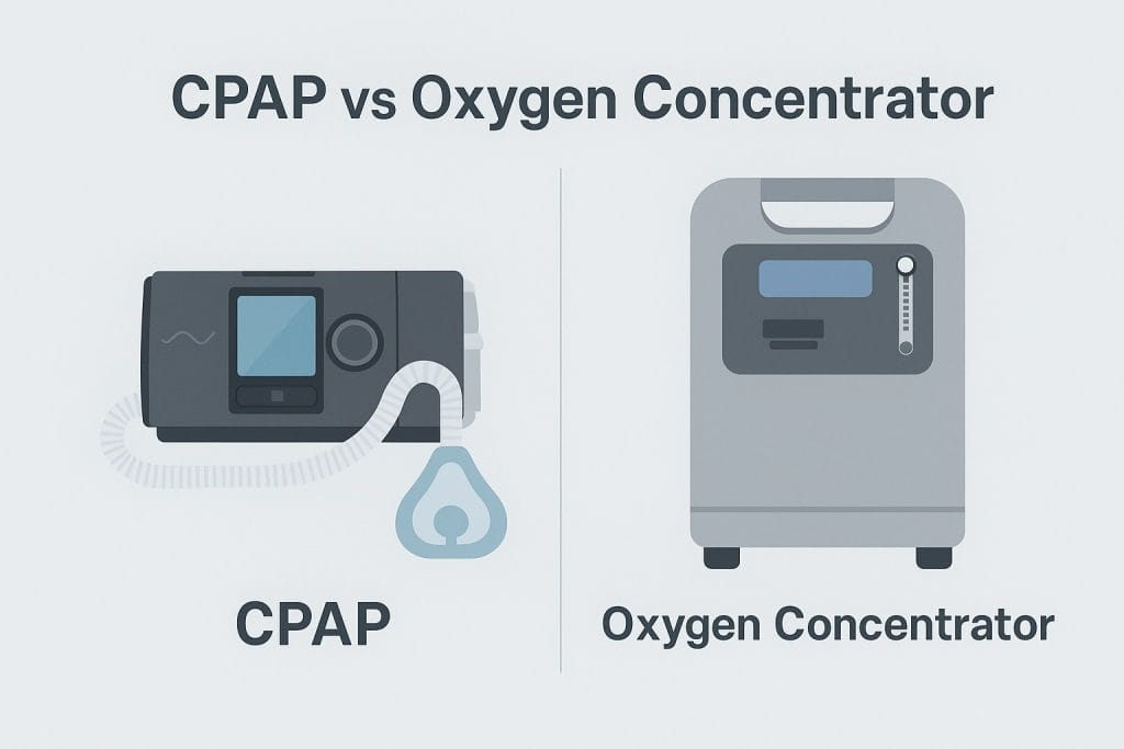 سی پپ (CPAP) و اکسیژن ساز (Oxygen Concentrator)