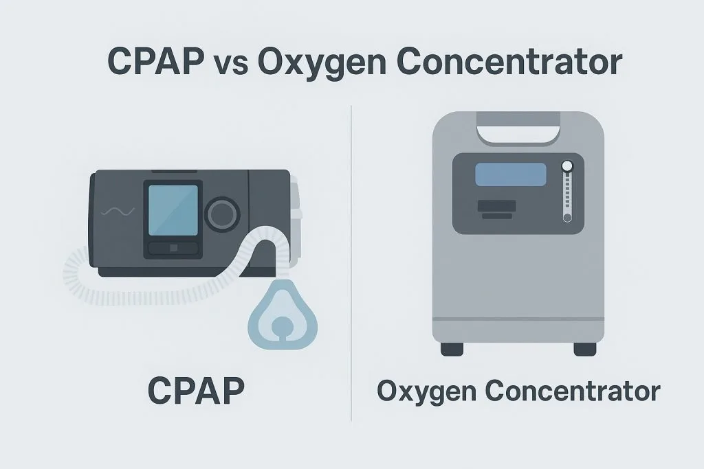 سی پپ (CPAP) و اکسیژن ساز (Oxygen Concentrator)