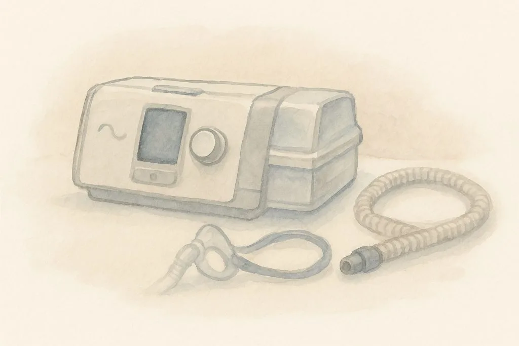 تنظیم دستگاه بای پپ resmed